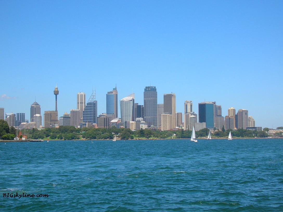 Another digital photo of Sydney's skyline